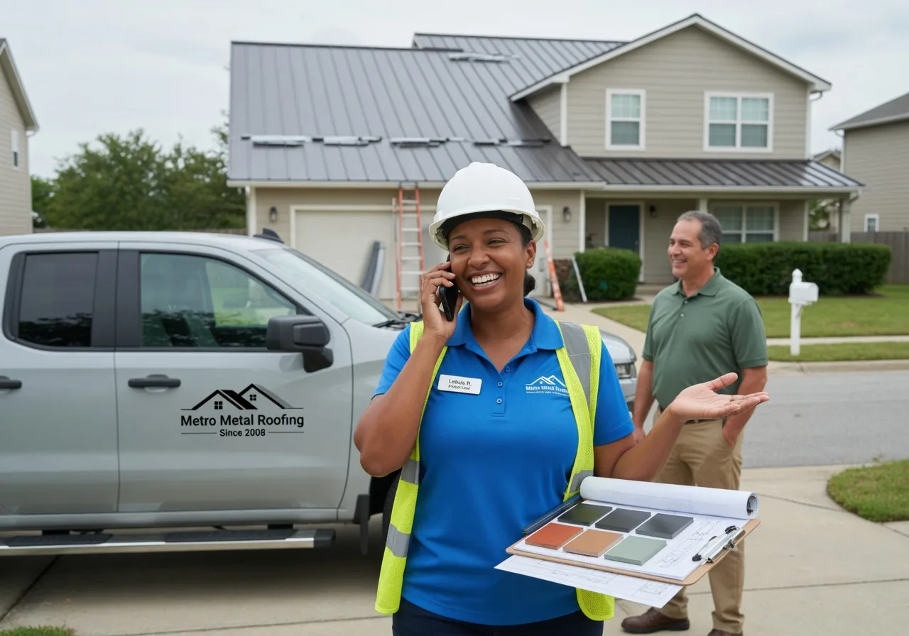 Storm Damage Metal Roof Repair in Mauckport, IN